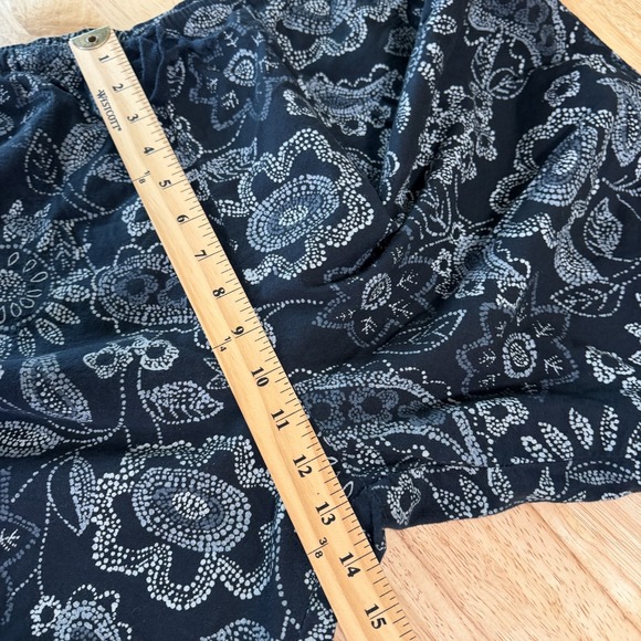 Fresh Produce Capri Lounge Pajama Pants Size XXL Floral Paisley Sleep Pull On - Picture 8 of 10